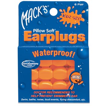 Tappi Orecchie Piscina Bambini EAR PLUG Mack's 6pz